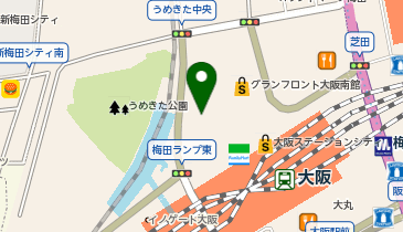 うめきたSHIP(シップ)ホールの地図画像