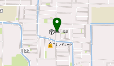 HAIR SALON IWASAKI(ヘアー サロン イワサキ) 大阪川添店の地図画像