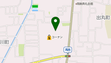 HAIR SALON IWASAKI(ヘアー サロン イワサキ) 大阪高槻店の地図画像