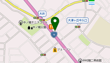 トライアンフ柏の地図画像