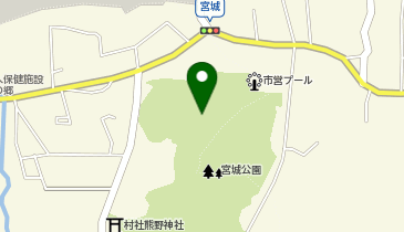 赤山地下壕跡の地図画像
