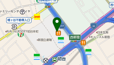 ワンズテラス 東京オペラシティ店の地図画像