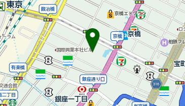 RadioCity(ラジオシティ)中央エフエム 東京スクエアガーデン店の地図画像