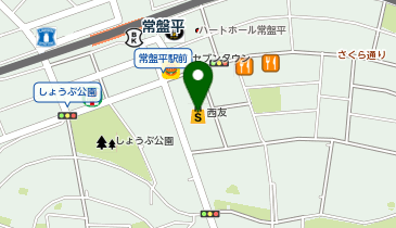 パシオス 常盤平駅前店の地図画像