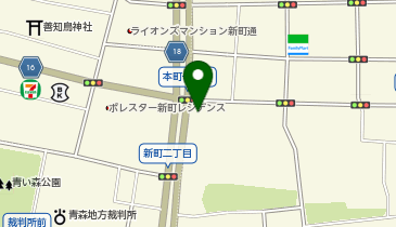 カラオケ ビッグエコー青森本町店の地図画像
