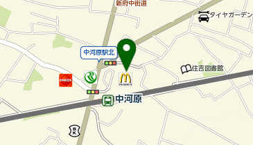 買取大吉 ライフ府中中河原店の地図画像