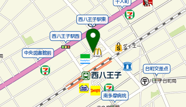 買取大吉 西八王子駅北口店の地図画像