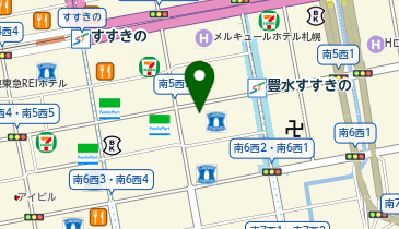 スゴイサウナ 札幌すすきの店の地図画像