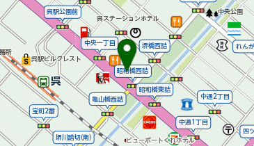 HAIR MAKE BANG(ヘアー メイク バング)の地図画像