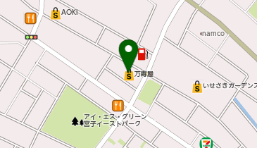 トレジャーファクトリー 伊勢崎宮子店の地図画像