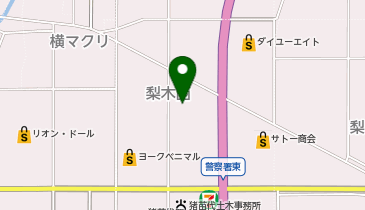 グラントマト 猪苗代店の地図画像