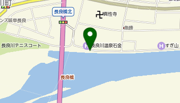 長良川プロムナードの地図画像