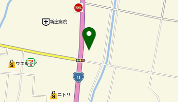 株式会社南東北クボタ 新庄営業所の地図画像