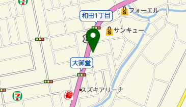 ベリーマッチ 和田店の地図画像