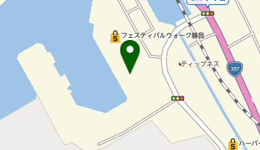 ベルク ハーバーシティ店の地図画像