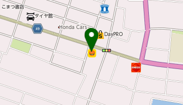 ピザハット 山形中央店の地図画像