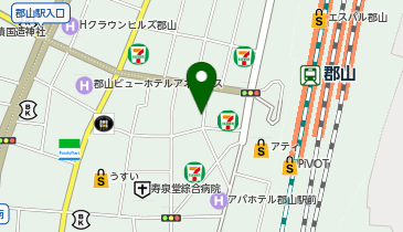 ウィング 郡山の地図画像