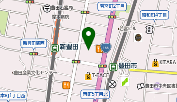 ロケッツ T-FACE店の地図画像