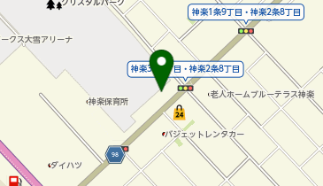 SNOWLAB(スノーラボ)の地図画像