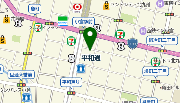 ふんわりかき氷 風鈴堂 小倉店の地図画像