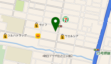 炭火焼肉 莉松苑の地図画像