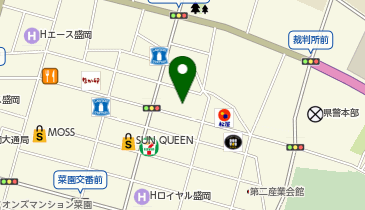 牛たん榊原の地図画像