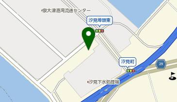泉大津市営火葬場 ゆうしおの地図画像