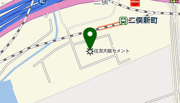 ヤマト運輸 市川ベースの地図画像