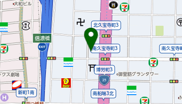 大阪府民共済生活協同組合 本部の地図画像