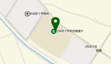 日本赤十字東北看護大学・日本赤十字東北看護大学介護福祉短期大学部の地図画像