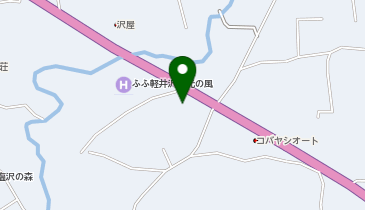 黒柳徹子ミュージアムの地図画像