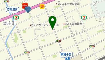 Ohana.はり灸院の地図画像