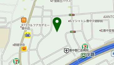 羽鷹池公園の地図画像
