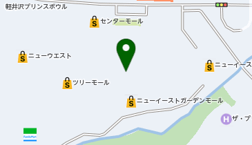 エストネーション 軽井沢・プリンスショッピングプラザ店の地図画像