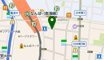 【6/27オープン】カードラボ販売買取センターNAMBA(ナンバ)の地図画像
