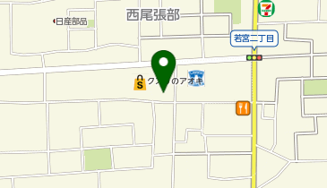 100円レンタカー 長野若宮店の地図画像