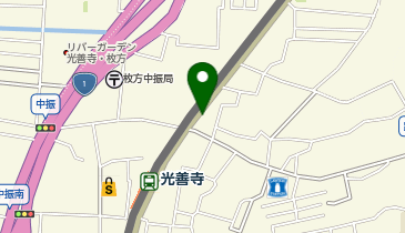 なかい接骨院の地図画像