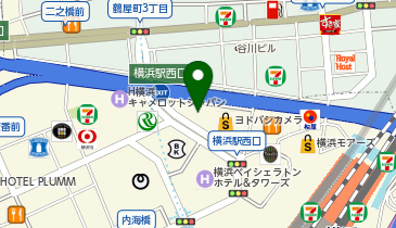 バーガーキング ヨドバシ横浜の地図画像