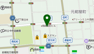 高崎手ぶらBBQ(バーベキュー) ザ・テラスの地図画像