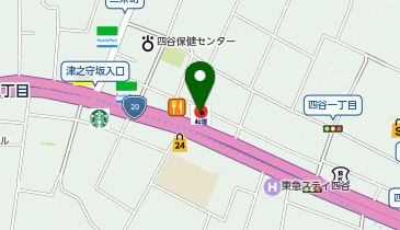 東京税理士会 四谷支部の地図画像