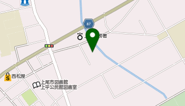 上尾県税事務所の地図画像