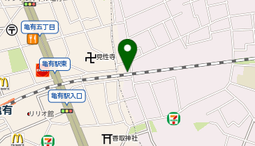 東京梅田交通第二株式会社 亀有営業所の地図画像