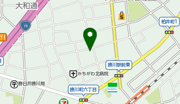 駄菓子屋さるかに 勝川店の地図画像