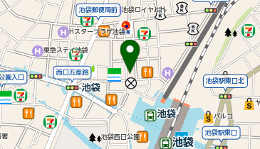 大豊収テッカトン 池袋西口店の地図画像