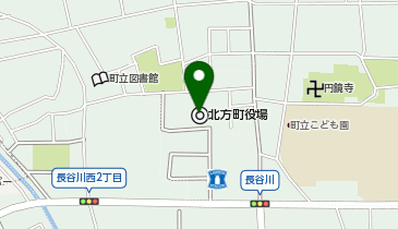 北方町役場の地図画像