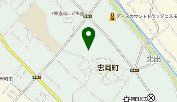 JAファーマーズ忠岡の地図画像