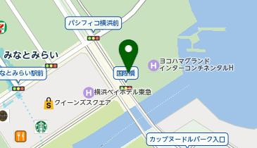 パシフィコ横浜 会議センターの地図画像