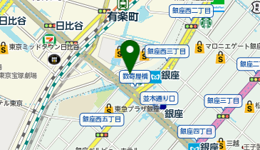HISモバイル 銀座有楽町店の地図画像