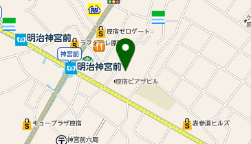 GUESS JEANS TOKYO(ゲスジーンズ東京)の地図画像
