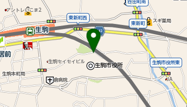 MYプライベートシアターいこまめ座の地図画像